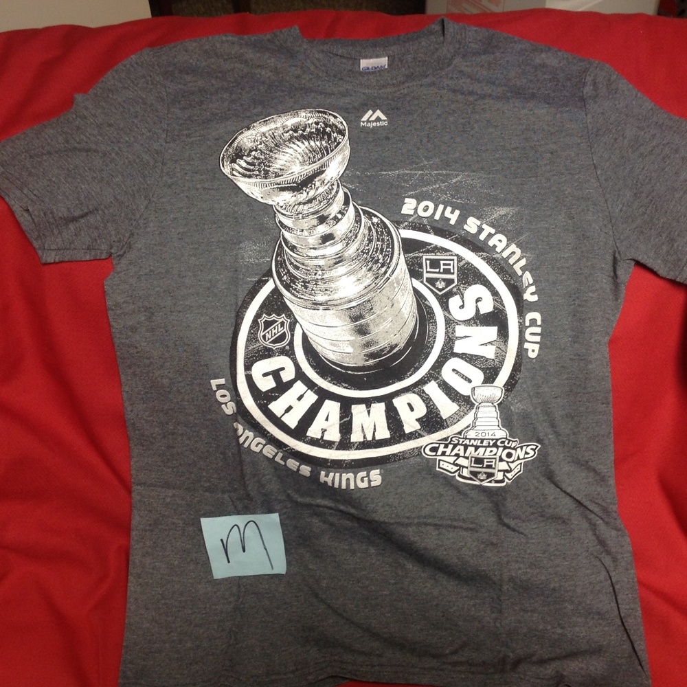 NHL Los Angeles kings championship tshirt